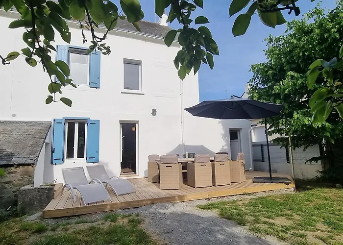 La Gambade - Wifi, Jardin, Bbq, 1500 M De La Mesquer