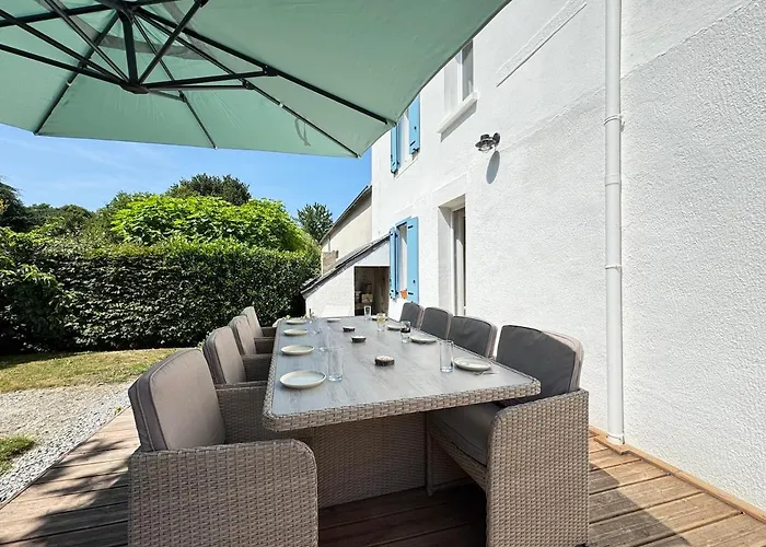 La Gambade - Wifi, Jardin, Bbq, 1500 M De La