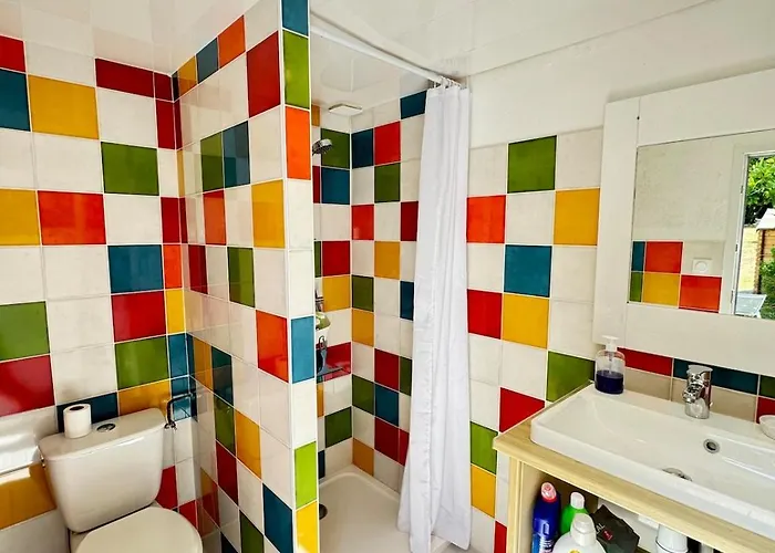 펜션 La Gambade - Wifi, Jardin, Bbq, 1500 M De La Mesquer